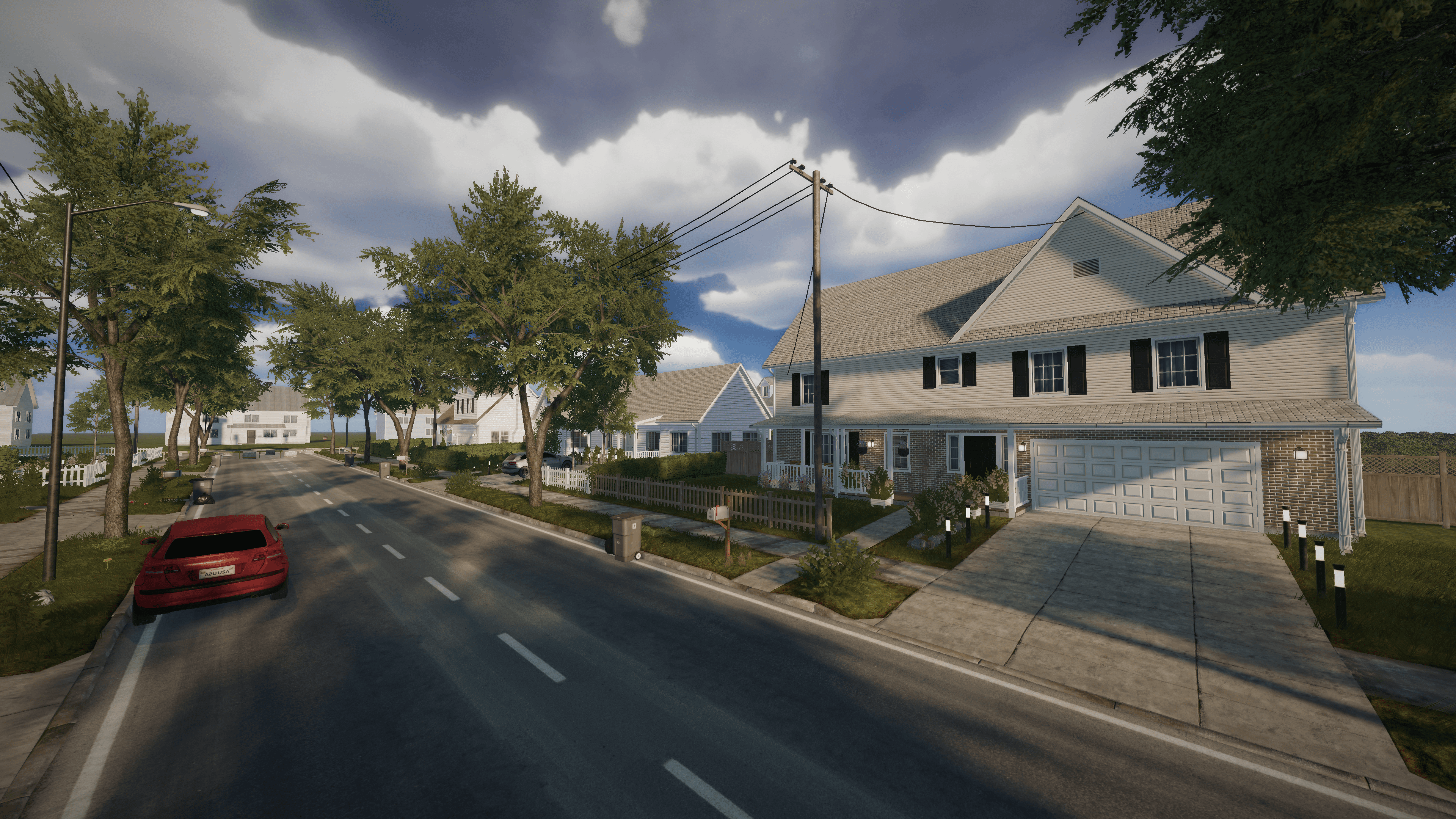 Suburb environment
