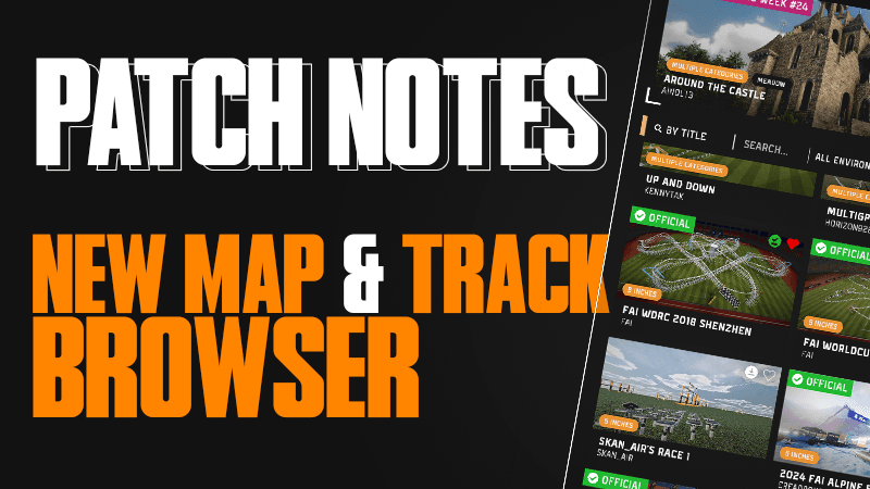 UI Update Part 4 - New improved Map and Track Browser