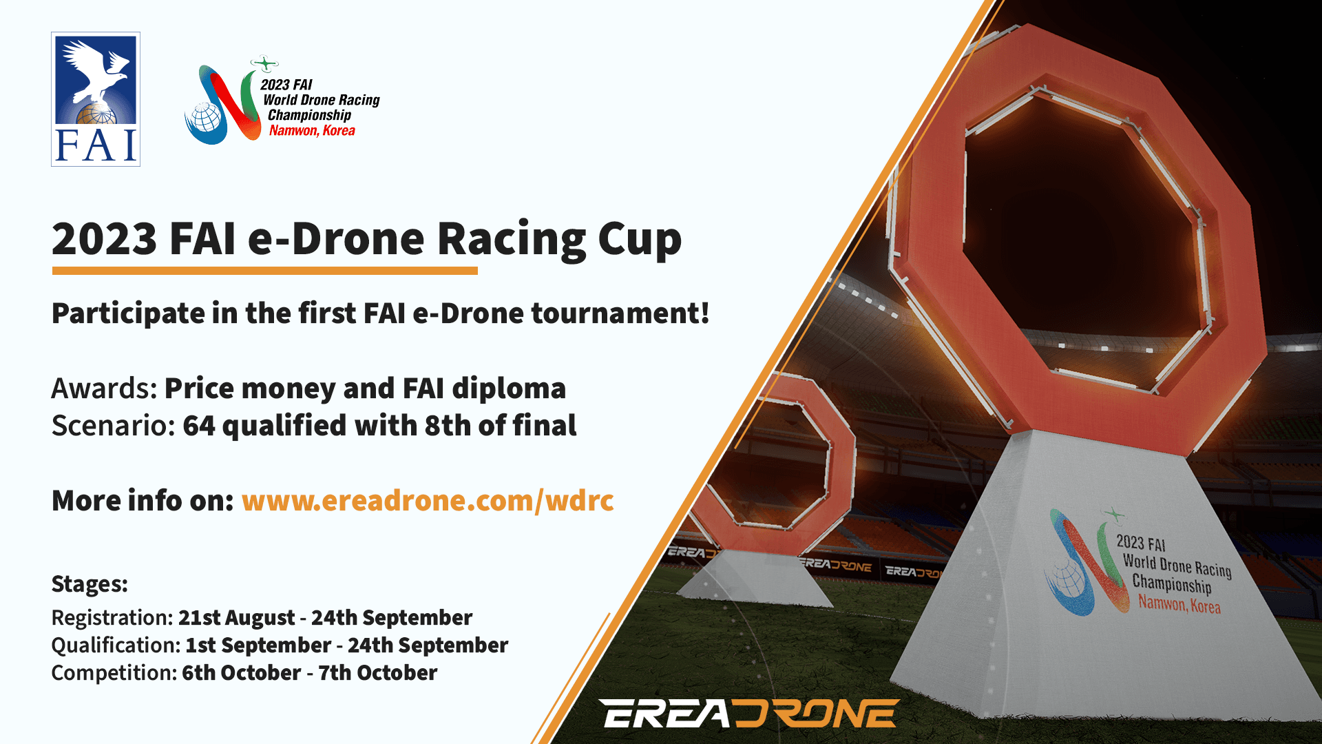 2023 FAI e-Drone Racing Cup's cover