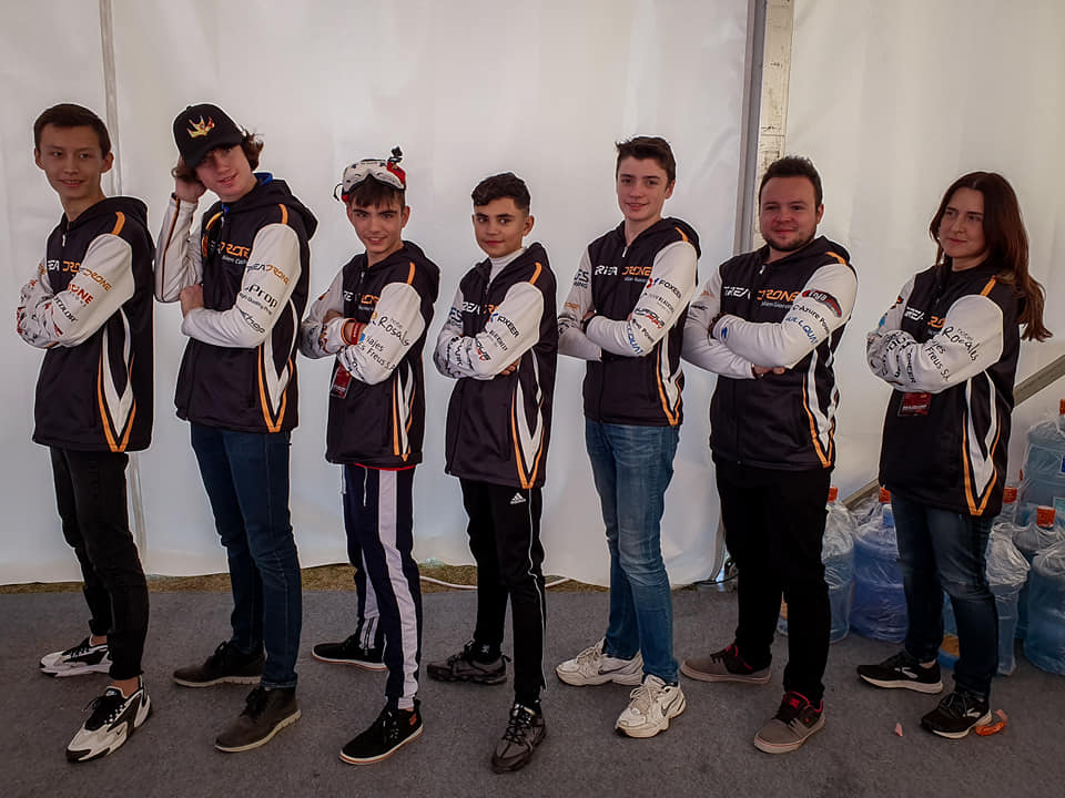 EreaDrone sponsored pilots at the FAI 2019 World Drone Racing Championship (Ningbo, China)